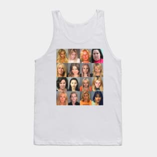 The Fame Monster - Female Celebrity Mugshots Tank Top